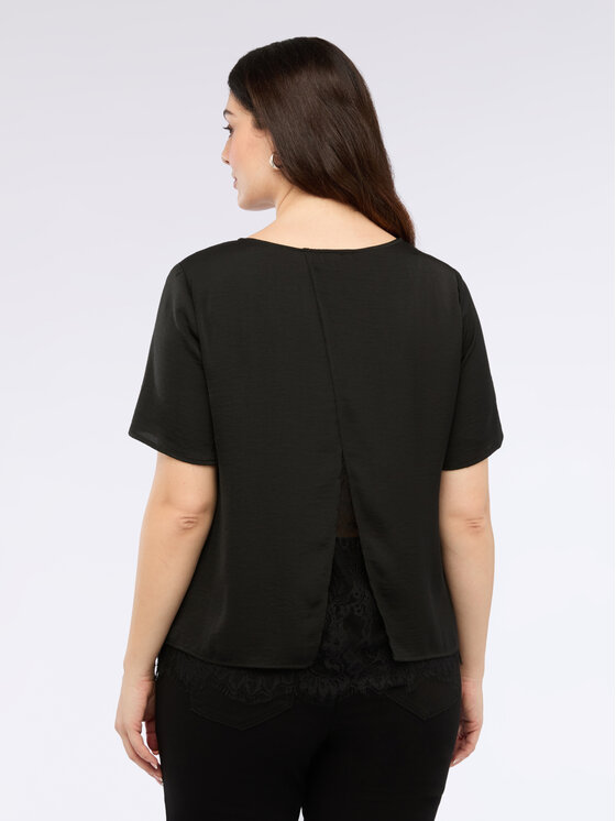 Fiorella Rubino Fiorella Rubino Blusa 2805T002319N033 Nero Regular Fit