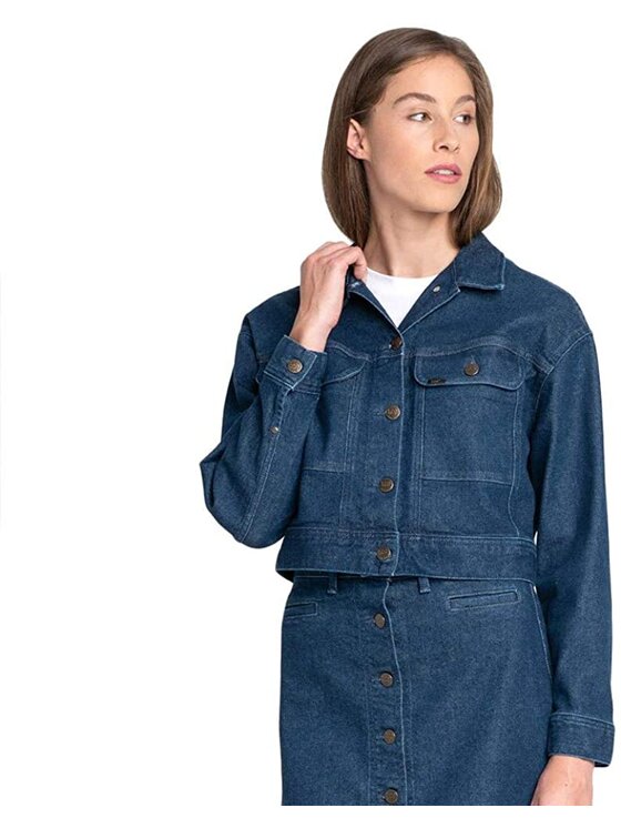 Lee Lee Giacca di jeans SEASONAL RIDER JACKET Blu Regular Fit