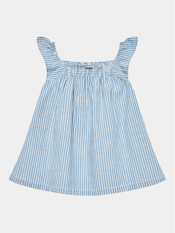 United Colors Of Benetton Každodenné šaty 47PQAV00A Modrá Regular Fit
