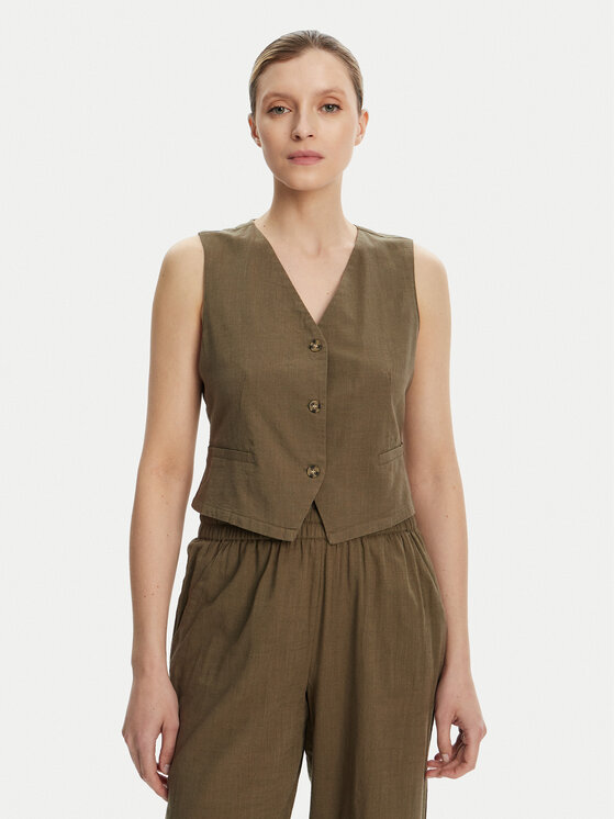 Vero Moda Gilet da completo Caia 10333795 Verde Regular Fit, taglia : XS