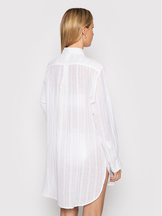 Polo Ralph Lauren Polo Ralph Lauren Vestito da spiaggia 21264377 Bianco Oversize