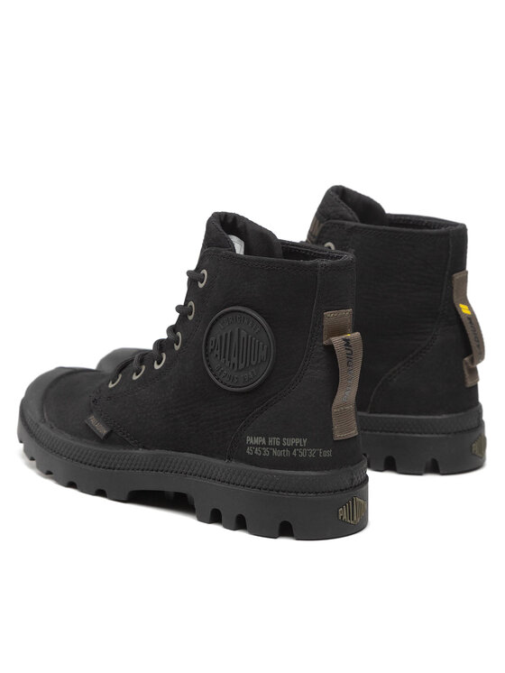 Palladium Palladium Scarponcini Pampa Hi Supply Lth 77963-001-M Nero