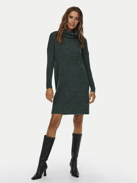 ONLY ONLY Trikotažinė suknelė Jana 15140166 Žalia Loose Fit