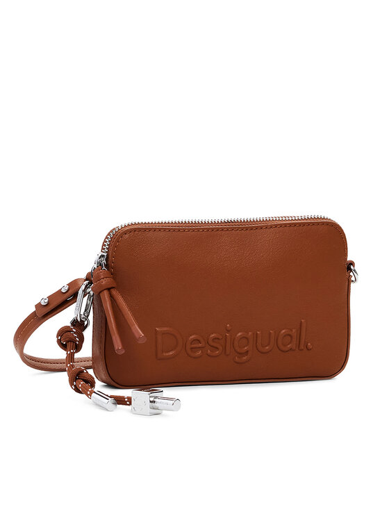 Desigual Desigual Ročna torba 25SAYP20 Rjava