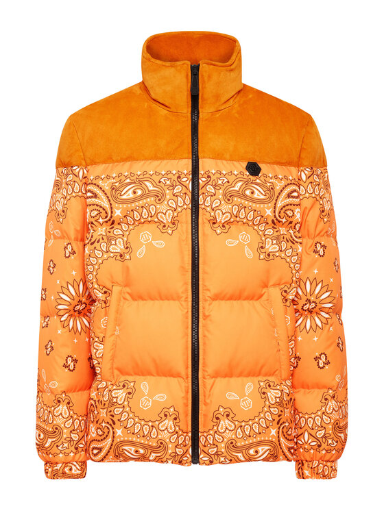 PHILIPP PLEIN PHILIPP PLEIN Zimné bundy 1155 Oranžová Regular Fit