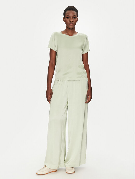 ViCOLO ViCOLO Bluză TD0007 Verde Relaxed Fit