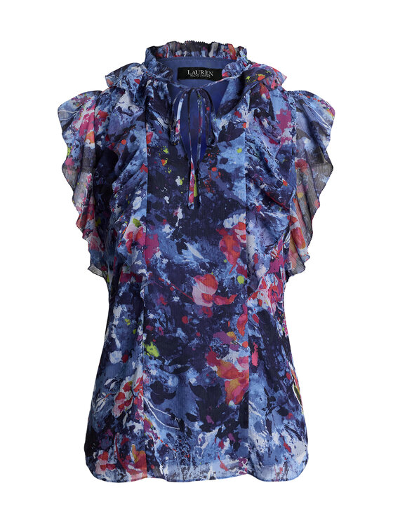LAUREN RALPH LAUREN LAUREN RALPH LAUREN Μπλουζάκι 200970718001 Σκούρο μπλε Relaxed Fit