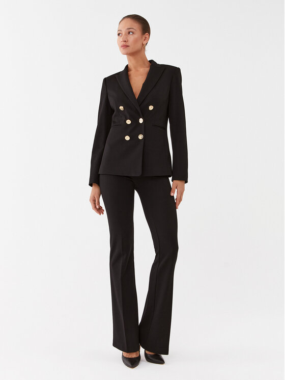 PINKO Pinko Marynarka 100256 A15O Czarny Regular Fit