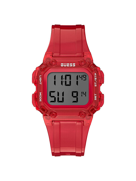 Guess Guess Hodinky GW0270G2 Červená
