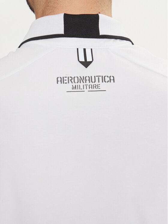 Aeronautica Militare Aeronautica Militare Polo majica 242PO1824J612 Bela Regular Fit