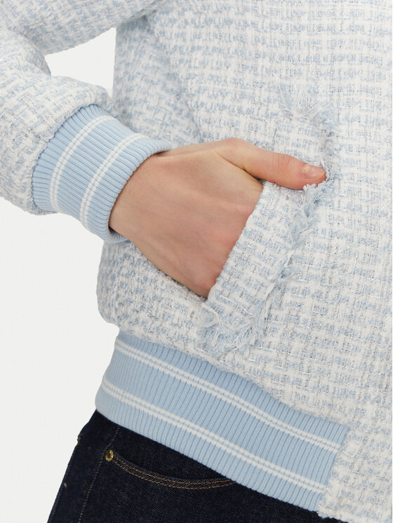Guess Guess Bomber dzseki W5RL10 WGVH2 Kék Regular Fit