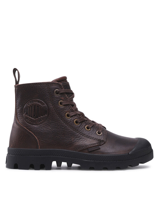Palladium Outdoorová obuv Pampa Zip Lth Ess 76888-248-M Hnedá