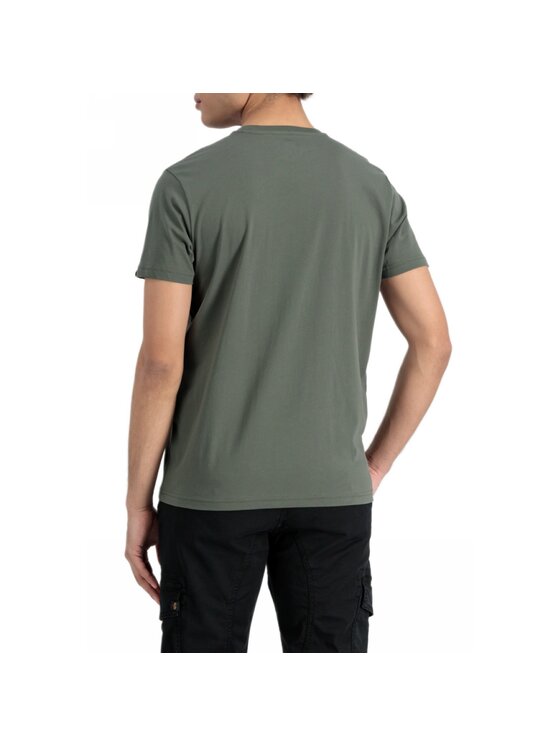 Alpha Industries Alpha Industries Tričko AI.100501RB-142-XXL Kaki Basic Fit