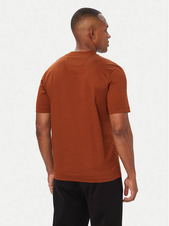 BOSS BOSS Póló C-Taut 181 50570435 Barna Regular Fit