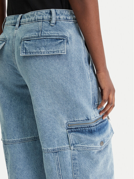 MICHAEL Michael Kors MICHAEL Michael Kors Džinsai MR6909WFAU Mėlyna Relaxed Fit