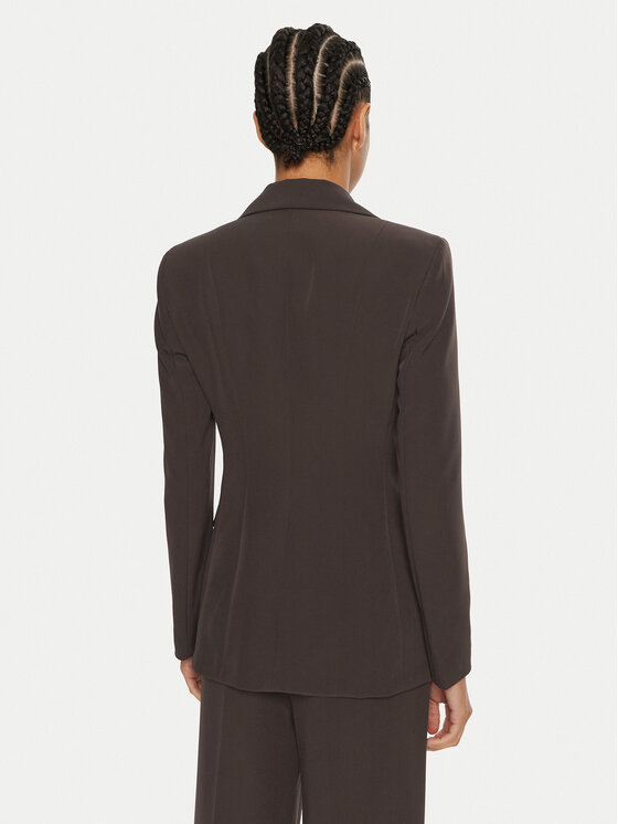 Maryley Maryley Giacca da abito 24IB139/43CO Marrone Regular Fit