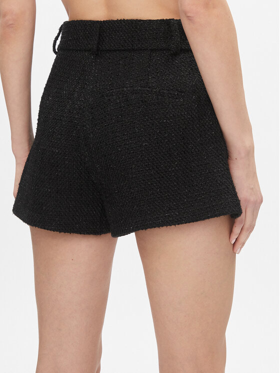 ViCOLO ViCOLO Σορτς υφασμάτινο TR0950 Μαύρο Regular Fit