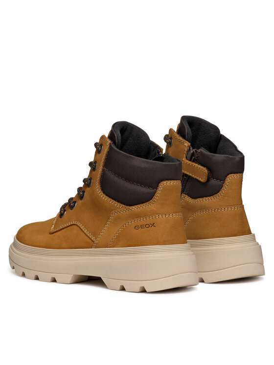 Geox Geox Pohodni čevlji J Kiddartah Boy J46M9A 032FU C2286 S Rjava