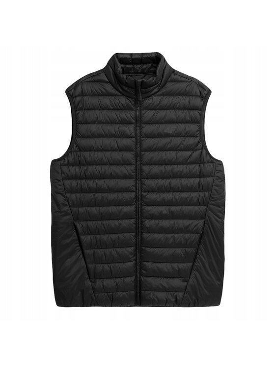 4F 4F Kamizelka TDJAM082 Czarny Comfortable Fit