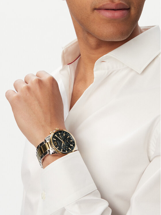 Guess Guess Zegarek GW0900G5 Srebrny