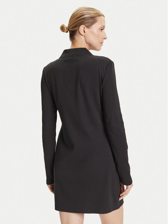 Calvin Klein Jeans Calvin Klein Jeans Повсякденна сукня Monologo LV047D214G Чорний Slim Fit