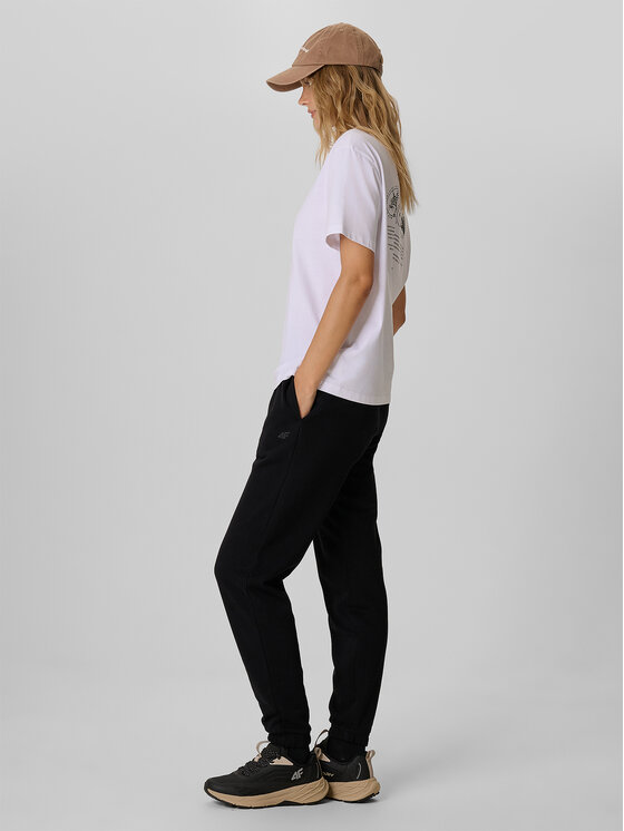 4F 4F Spodnie dresowe OUTLAND Czarny Regular Fit