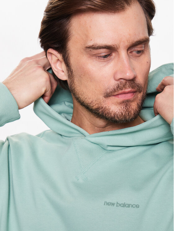 New Balance New Balance Sweatshirt MT23565S Grün Relaxed Fit