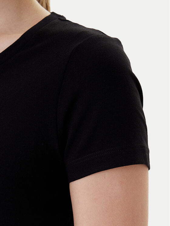 EA7 Emporio Armani EA7 Emporio Armani Tricou 7W001045 AF10373 UC001 Negru Slim Fit