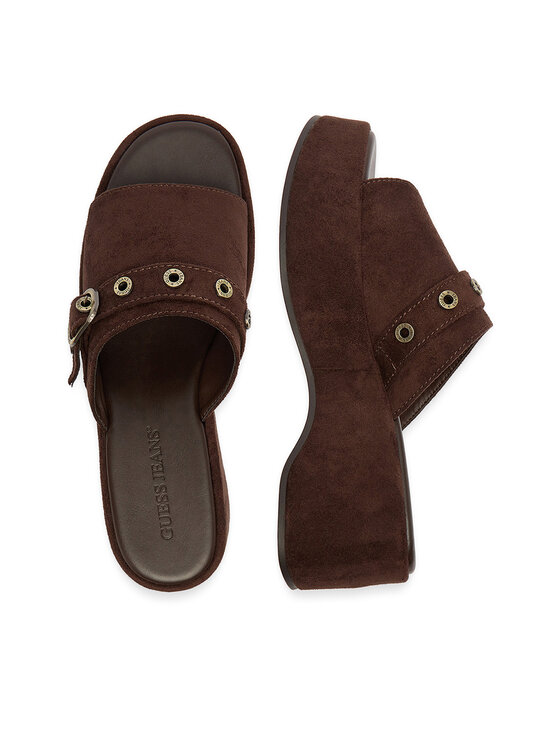 Guess Jeans Guess Jeans Natikače CEO-HY20091-1 Smeđa