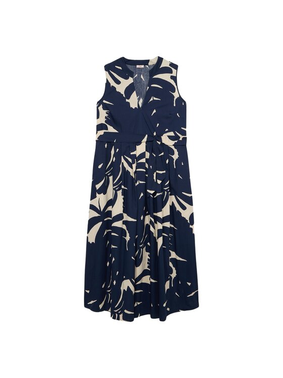 Oltre Oltre Vestito elegante 7108R004809N0Z4 Blu A-Line Fit