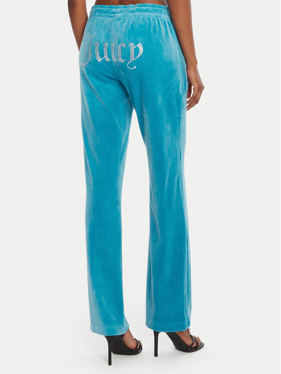 Juicy Couture Juicy Couture Donji dio trenerke Tina JCAPW045 Plava Regular Fit