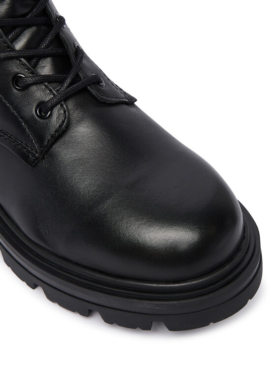 Guess Guess Schnürschuhe FMFGAD LEA10 Schwarz