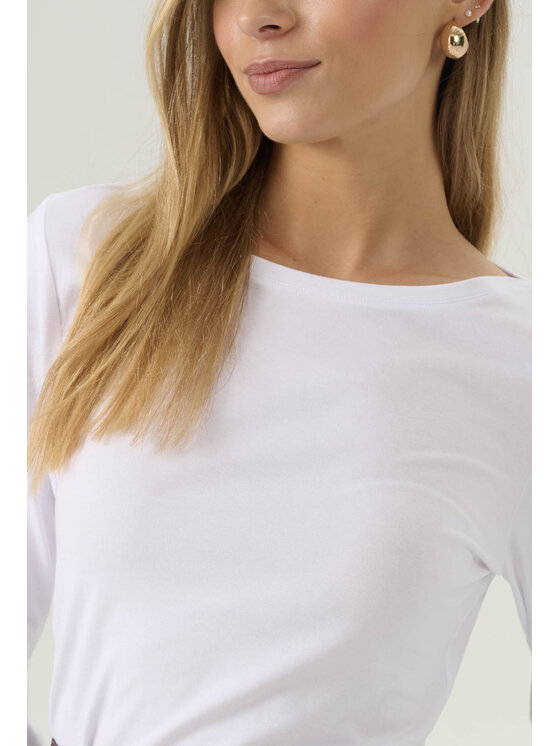 Femestage Femestage T-Shirt Femestage AB BASE TSH1590-000 Biały Regular Fit