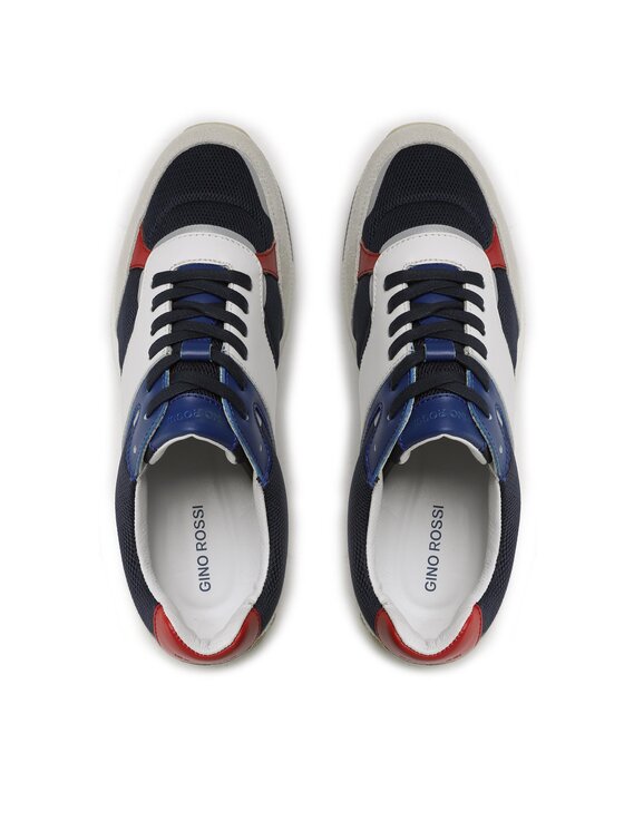 GINO ROSSI Gino Rossi Sneakersy TORINO-01 122AM Granatowy
