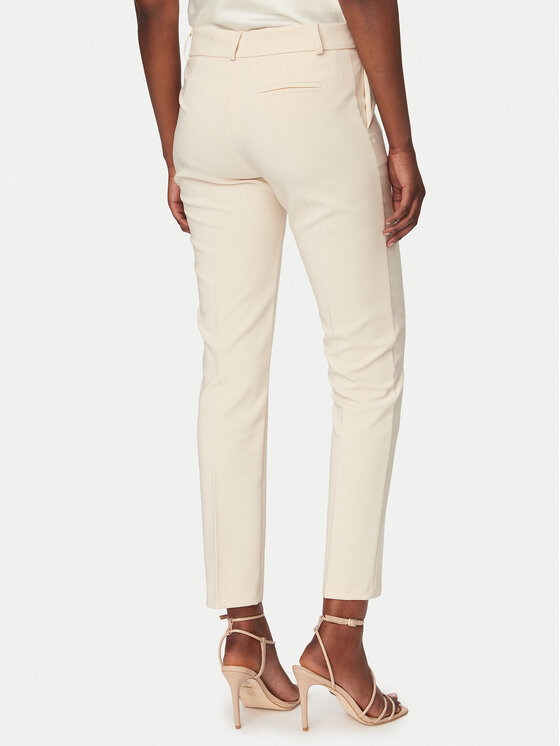 Rinascimento Rinascimento Текстилни панталони CFC0128638003 Бежов Slim Fit