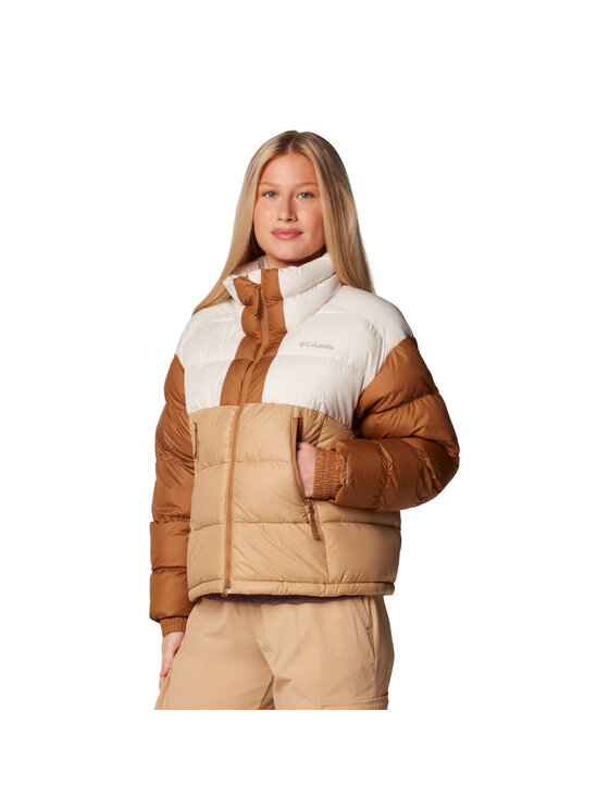 Columbia Columbia Giacca di transizione Columbia Pike Lake II Cropped Jacket Beige Regular Fit