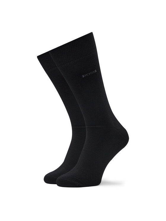 BOSS BOSS Șosete lungi 5P Rs Uni Color Cc 50478221 Negru