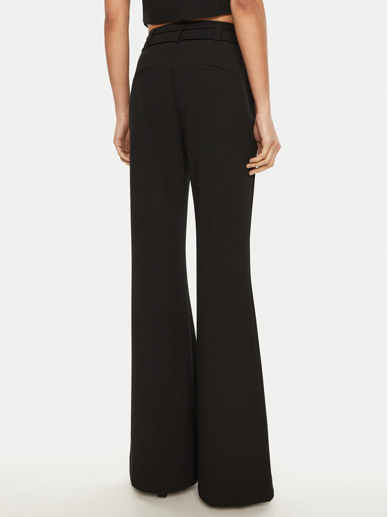 ROTATE ROTATE Pantaloni di tessuto 113592 Nero Regular Fit