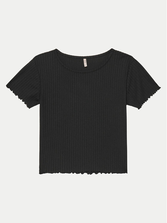 Kids ONLY Kids ONLY 2er-Set T-Shirts Nella 15350065 Schwarz Slim Fit