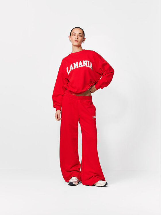 La Mania La Mania Bluza RUFFIE Czerwony Active Fit