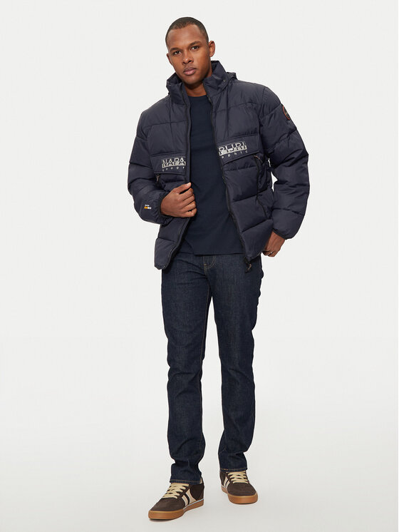 Napapijri Napapijri Winterjacke NP0A4I23 Dunkelblau Regular Fit