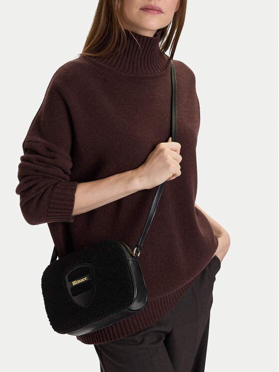 Blauer Blauer Handtasche F5HIPS05/WIN Schwarz
