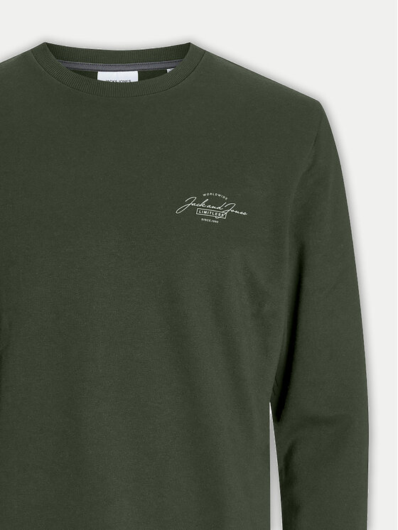 Jack&Jones Jack&Jones Μπλούζα Ferris 12256837 Πράσινο Standard Fit