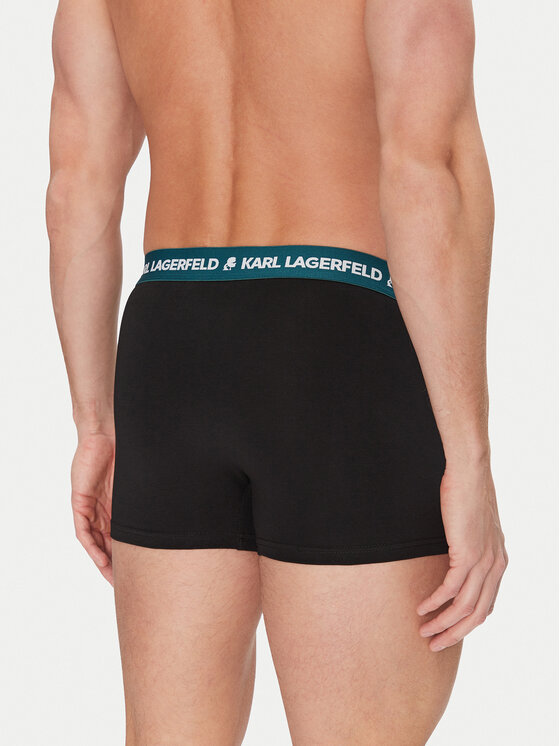 KARL LAGERFELD KARL LAGERFELD Set di 3 boxer A1M47021 Nero