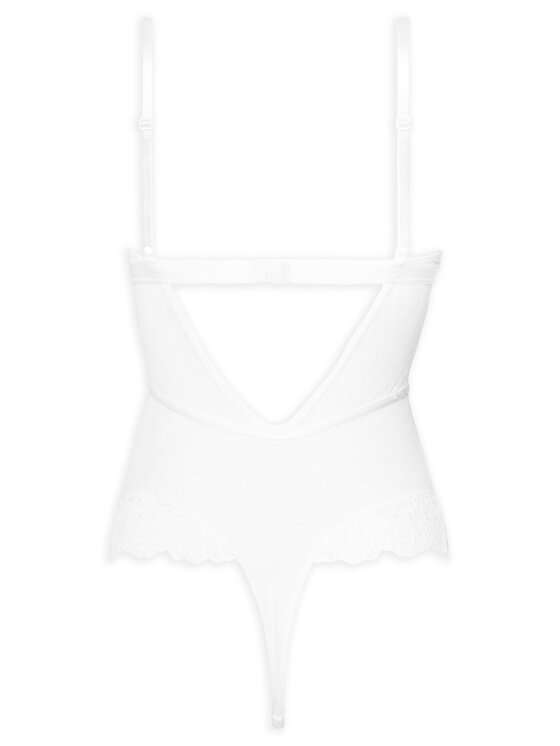 Hunkemöller Hunkemöller Боді Posie 301853 Білий