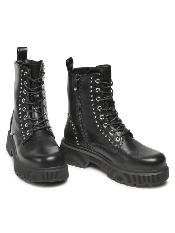 DeeZee DeeZee Šnurovacia obuv WS5956-01 Čierna