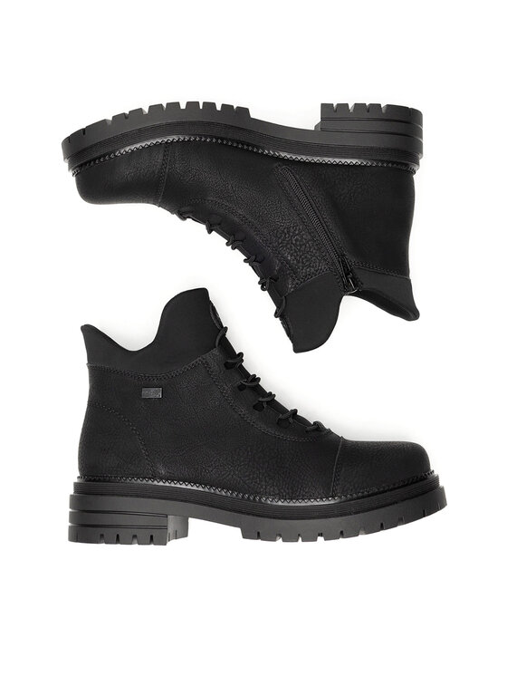 Rieker Rieker Kotníková obuv Y3163-00 Černá