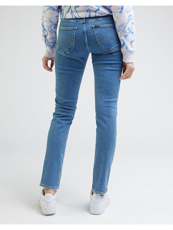 Lee Lee Jeansy ELLY Niebieski Slim Fit