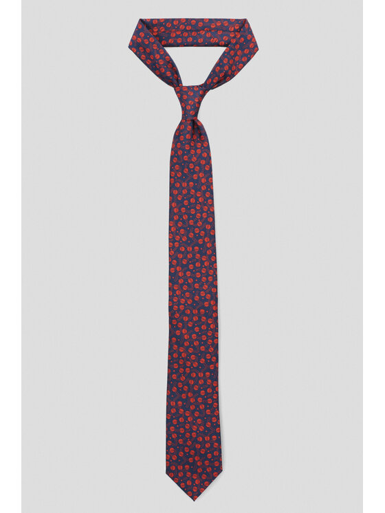 Lancerto Lancerto Krawat KR090224000029.MIXCOLOR Granatowy