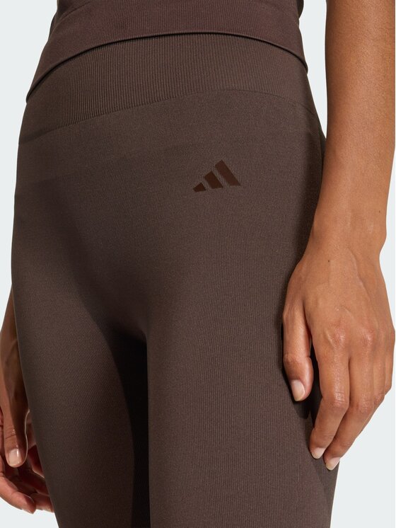 adidas adidas Legginsy 151341 Brązowy Fitted Fit